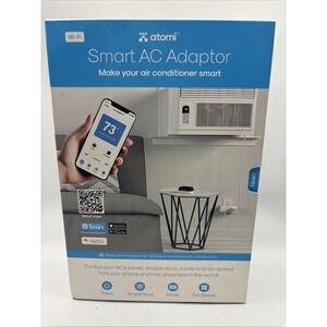 Atomi Smart AC Adaptor for Air Conditioner Control White Smartphone App AT1310